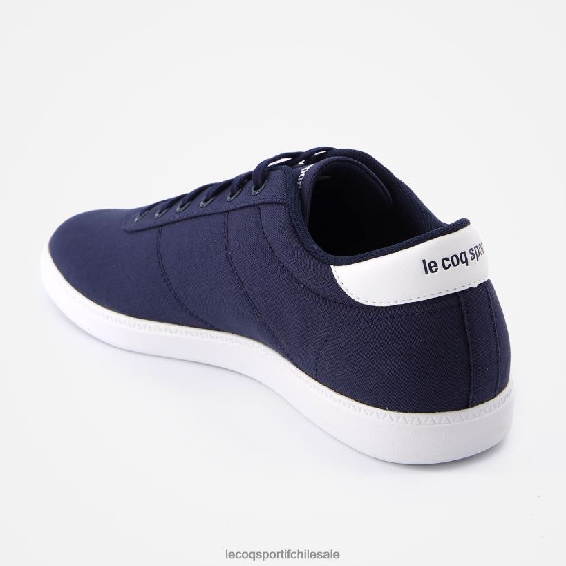 hombres zapato cancha uno azul T24B2569 Le Coq Sportif zapatos