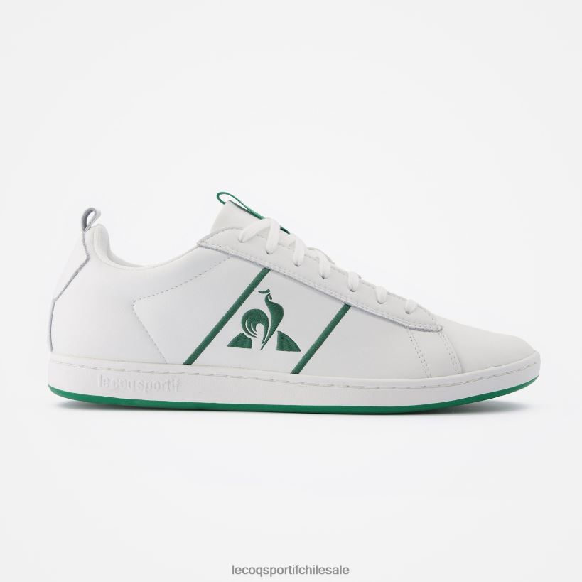 hombres zapato canchaclásico deporte blanco T24B2561 Le Coq Sportif zapatos