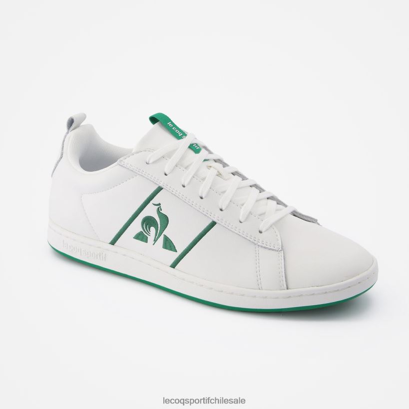 hombres zapato canchaclásico deporte blanco T24B2561 Le Coq Sportif zapatos