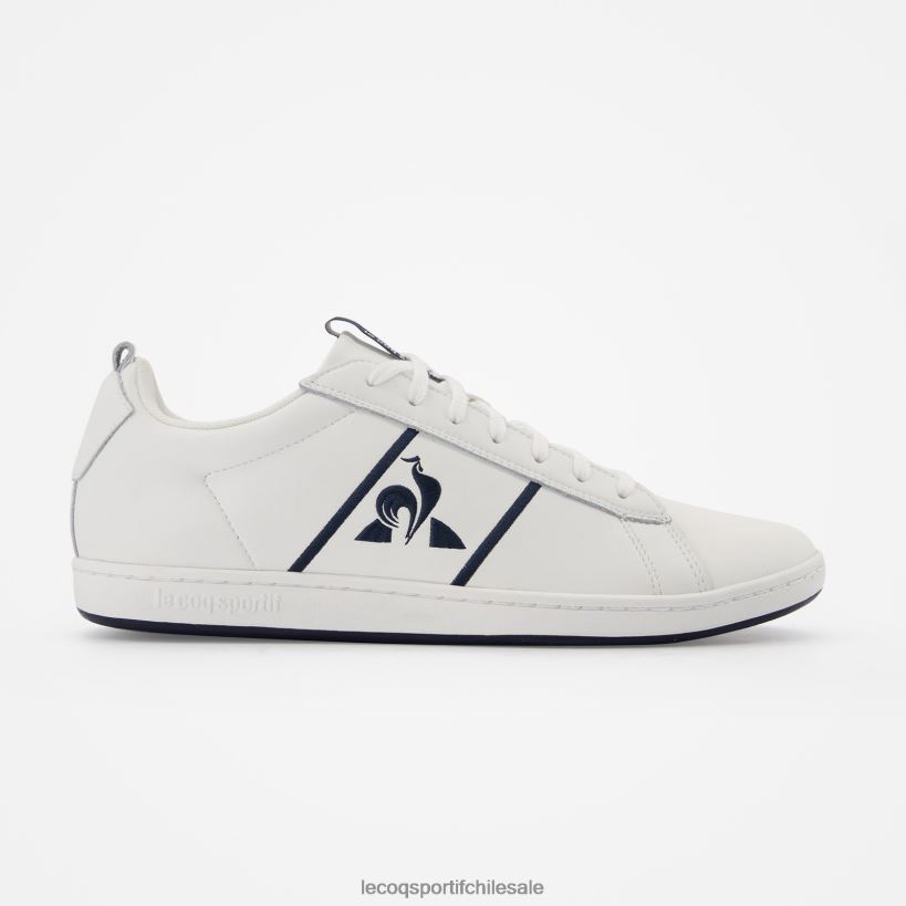 hombres zapato canchaclásico deporte blanco T24B2562 Le Coq Sportif zapatos