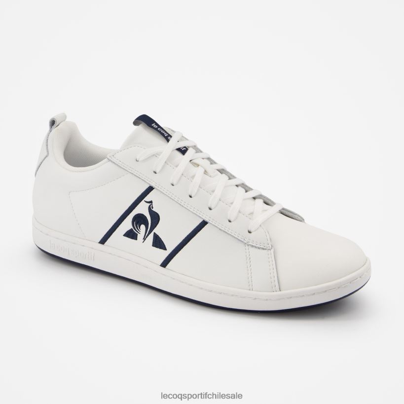 hombres zapato canchaclásico deporte blanco T24B2562 Le Coq Sportif zapatos