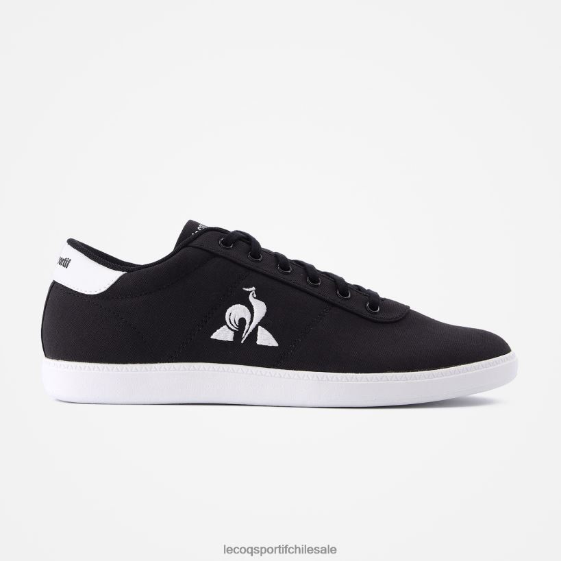 hombres zapato corte uno negro T24B2568 Le Coq Sportif zapatos