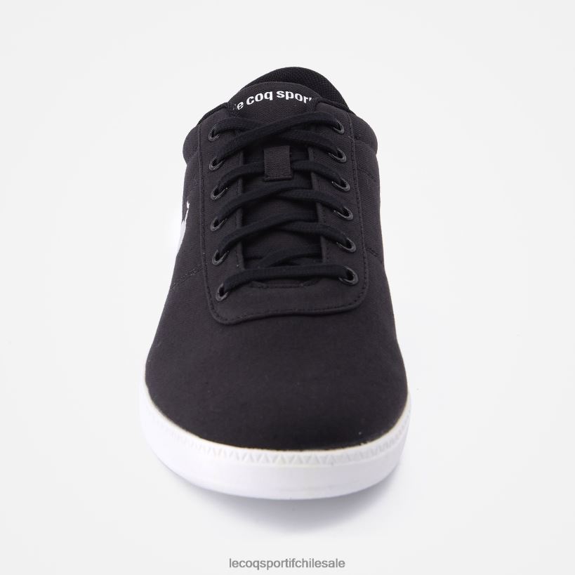 hombres zapato corte uno negro T24B2568 Le Coq Sportif zapatos