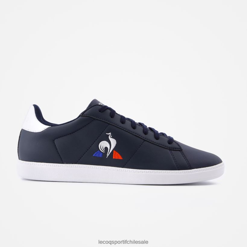 hombres zapato de corte azul T24B2587 Le Coq Sportif zapatos