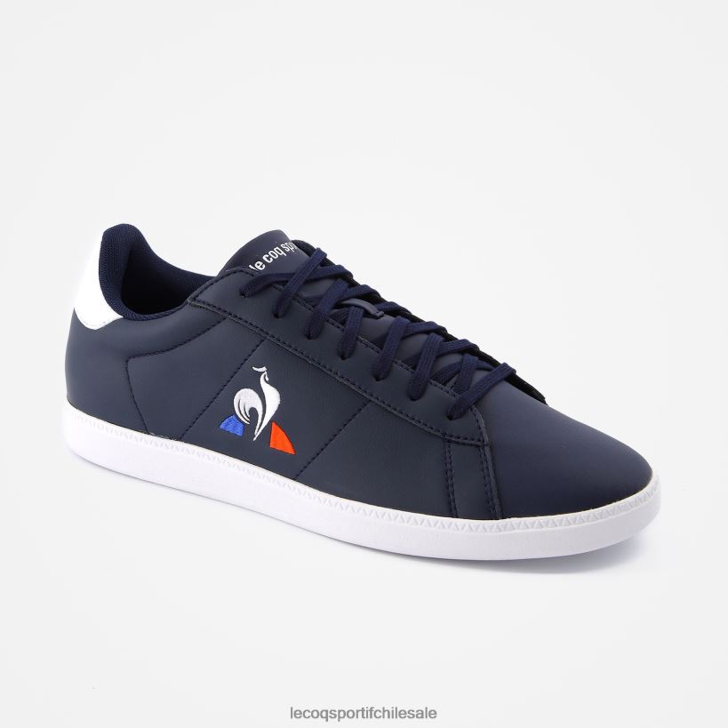 hombres zapato de corte azul T24B2587 Le Coq Sportif zapatos