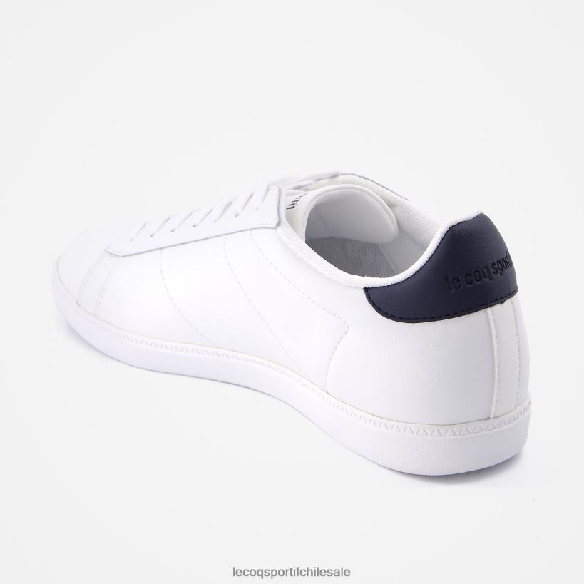hombres zapato de corte blanco T24B2588 Le Coq Sportif zapatos