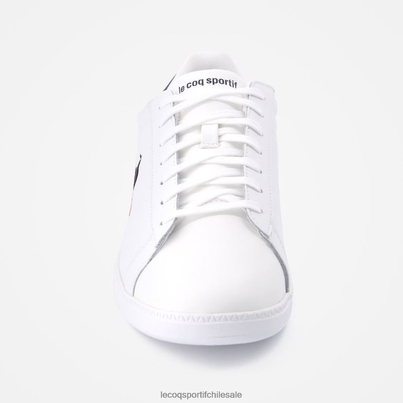 hombres zapato de corte blanco T24B2588 Le Coq Sportif zapatos