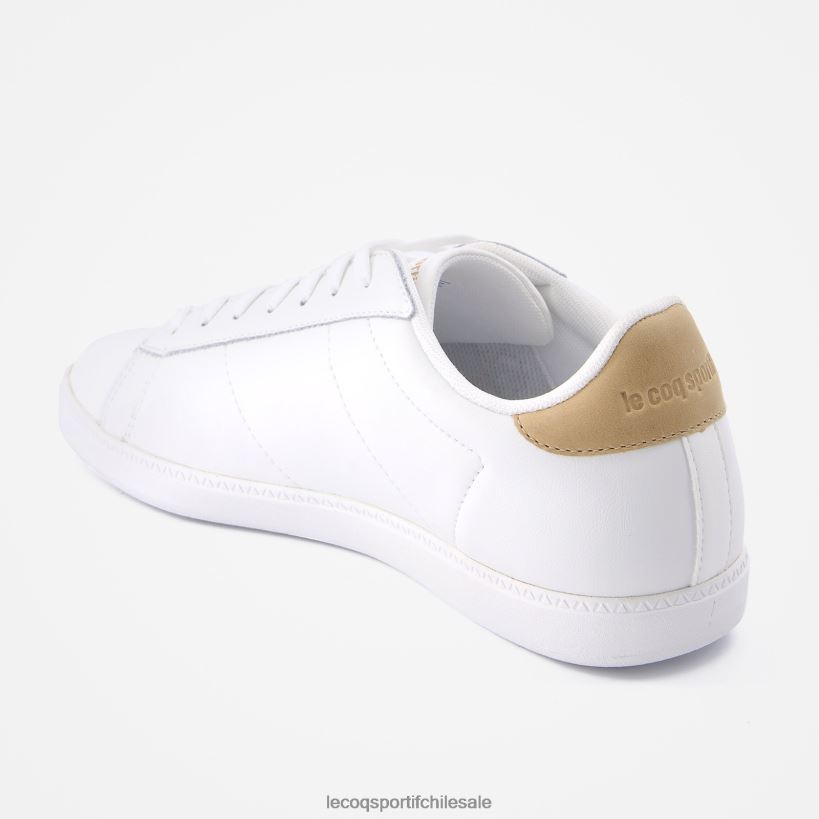 hombres zapato de corte blanco T24B2589 Le Coq Sportif zapatos