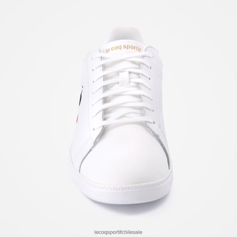 hombres zapato de corte blanco T24B2589 Le Coq Sportif zapatos