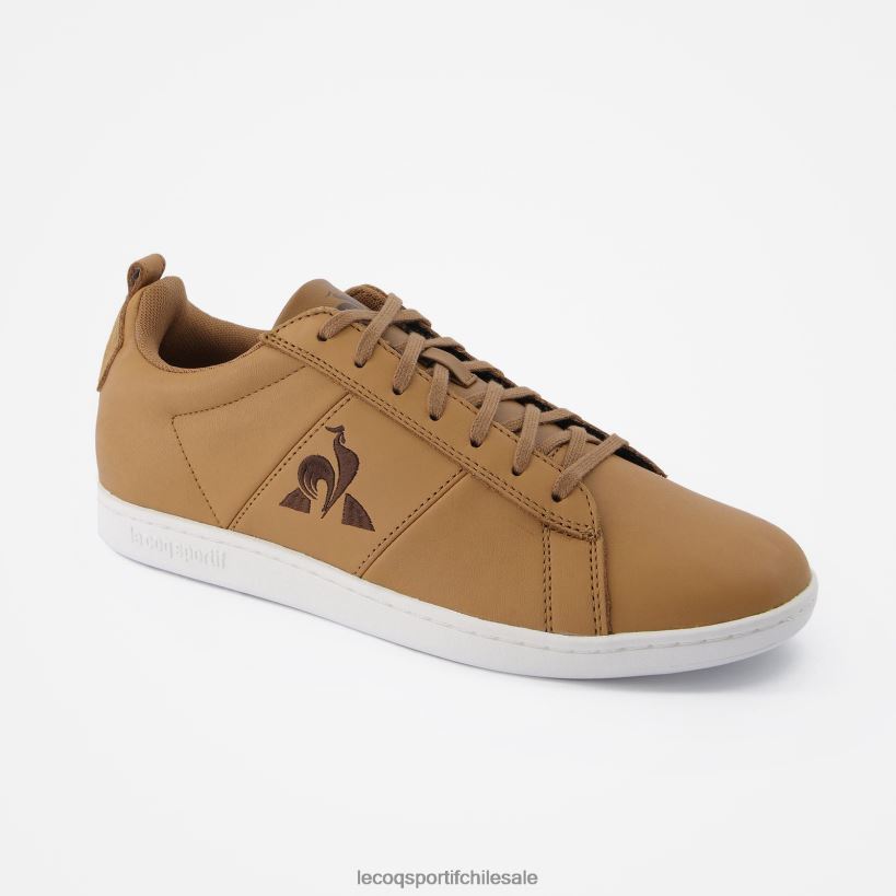 hombres zapato de corteclásico artesanal marrón T24B2563 Le Coq Sportif zapatos