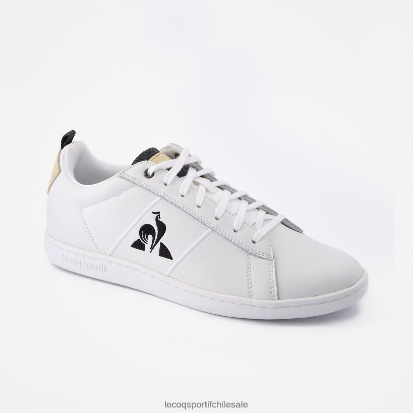 hombres zapato de corteclásico blanco T24B2564 Le Coq Sportif zapatos