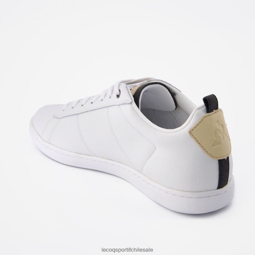 hombres zapato de corteclásico blanco T24B2564 Le Coq Sportif zapatos