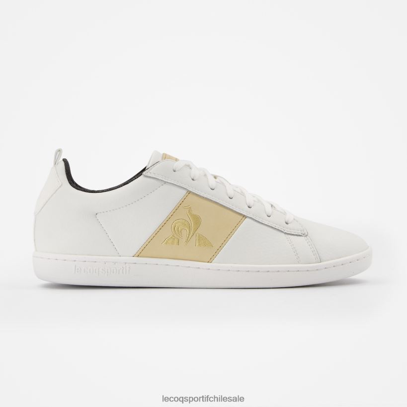 hombres zapato de corteclásico blanco T24B2565 Le Coq Sportif zapatos