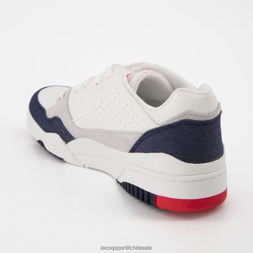 hombres zapato dynactif t1000 tricolore denim blanco T24B2271 Le Coq Sportif zapatos