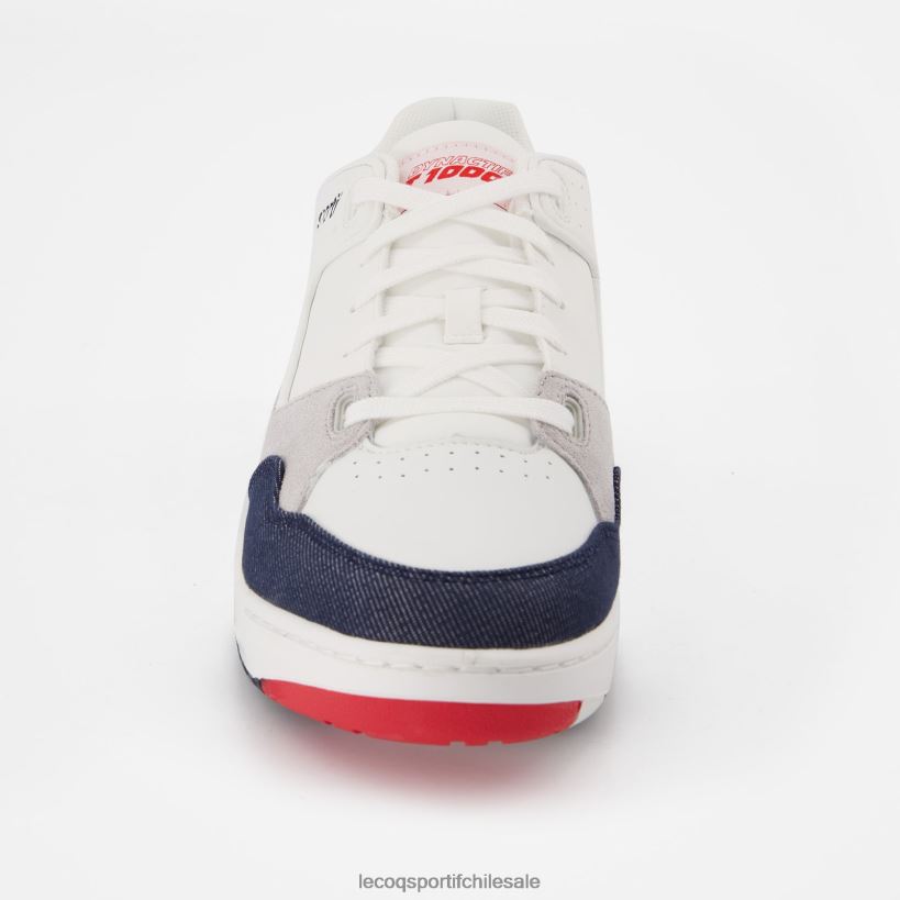 hombres zapato dynactif t1000 tricolore denim blanco T24B2271 Le Coq Sportif zapatos