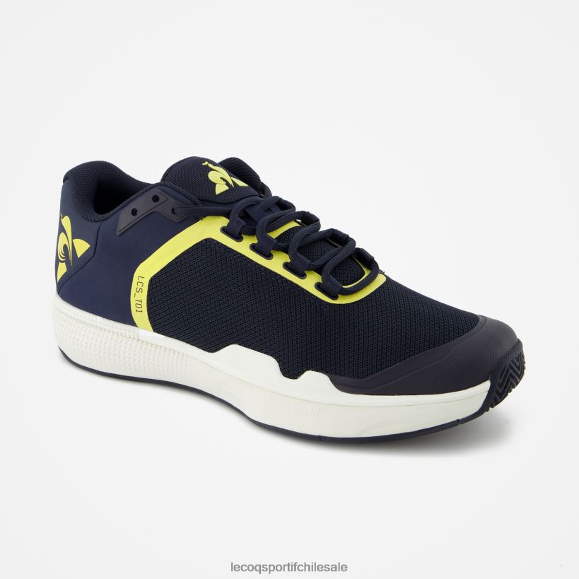 hombres zapato futur lcs t01 arcilla azul T24B2708 Le Coq Sportif zapatos