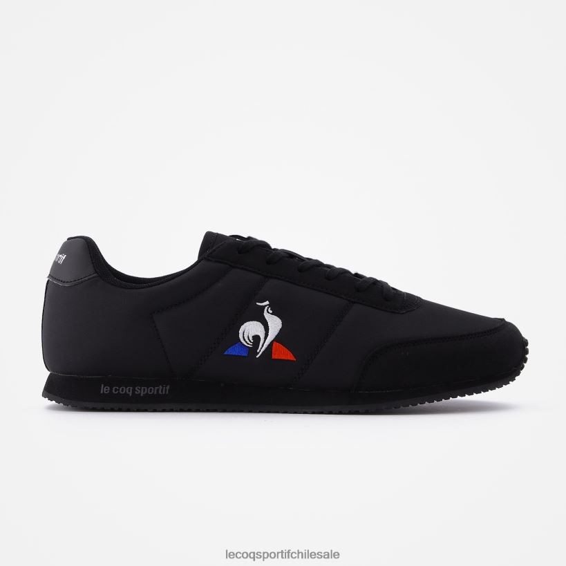 hombres zapato racerone tricolore negro T24B2523 Le Coq Sportif zapatos