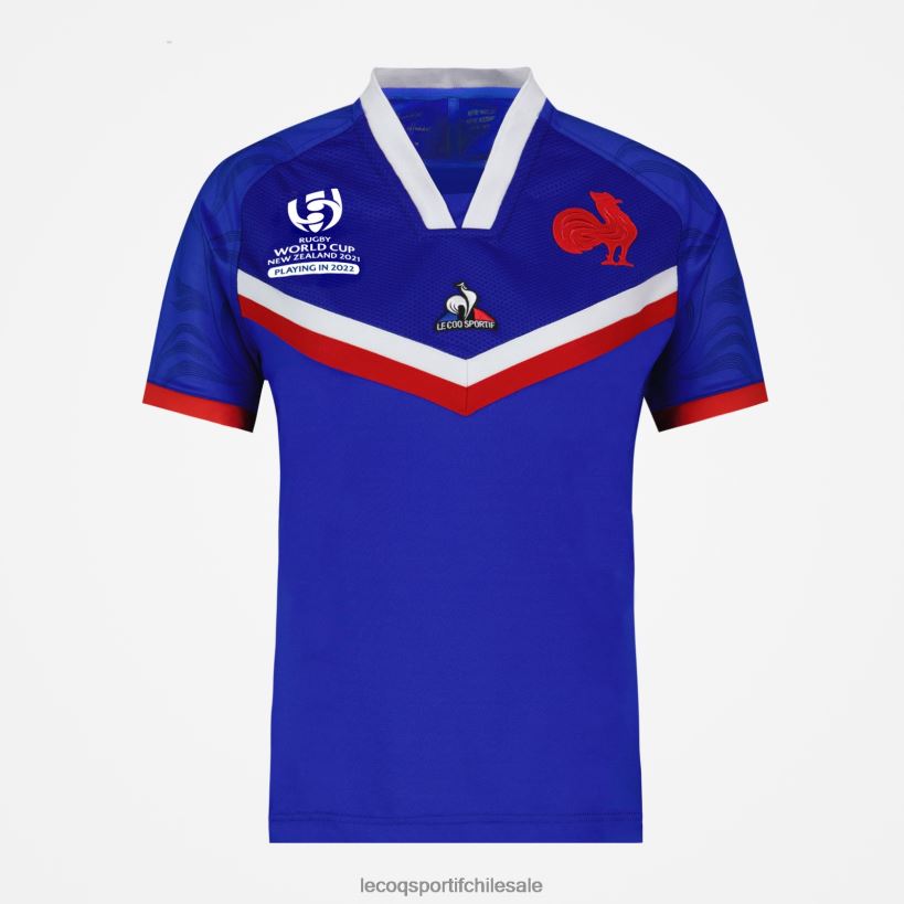 mujer camiseta azul T24B2601 Le Coq Sportif ropa