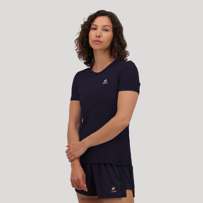 mujer camiseta azul T24B2602 Le Coq Sportif ropa