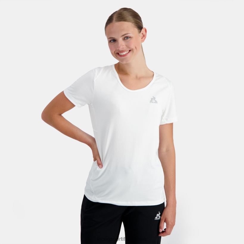 mujer camiseta blanca T24B2356 Le Coq Sportif ropa