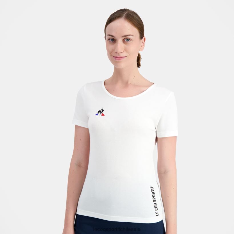 mujer camiseta blanca T24B2608 Le Coq Sportif ropa