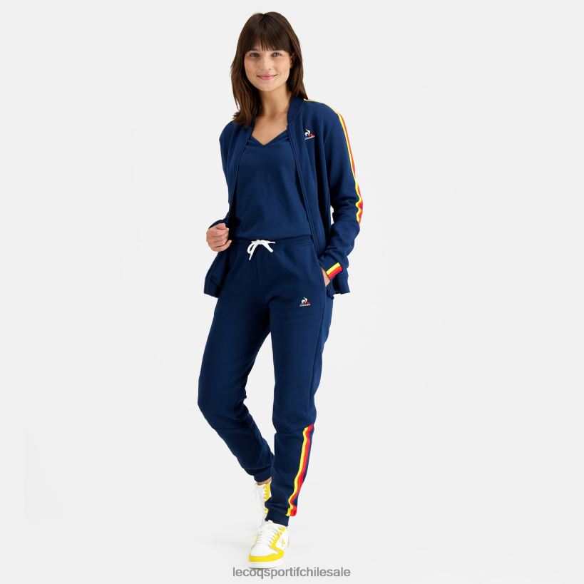 mujer pantalon azul T24B2612 Le Coq Sportif ropa
