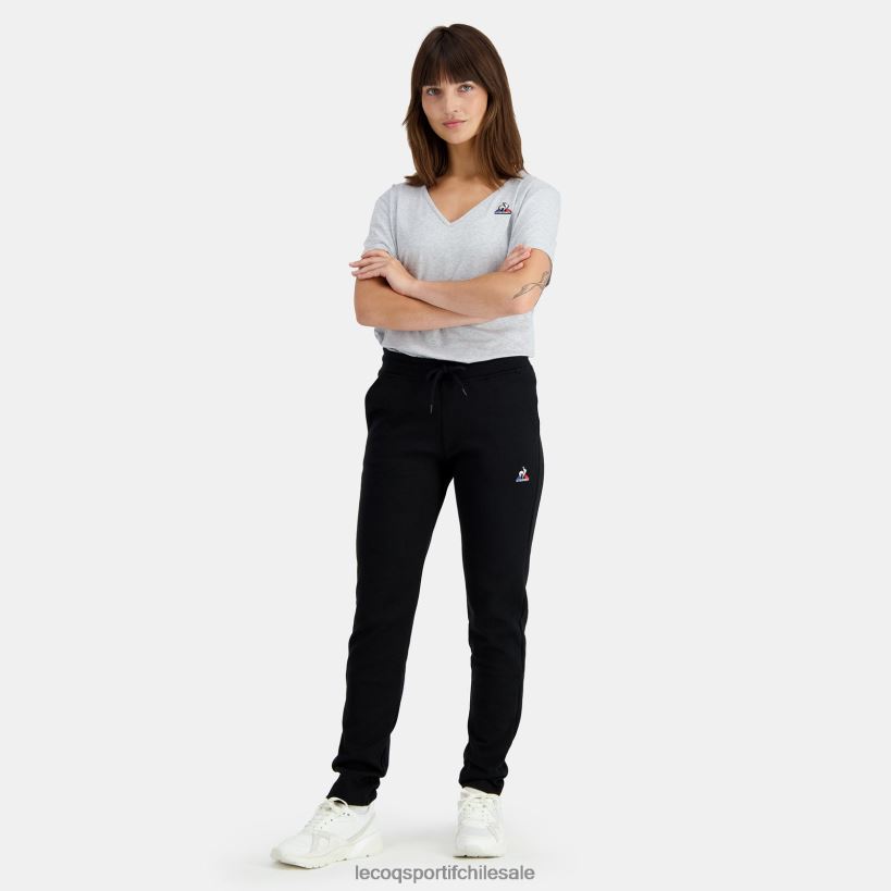 mujer pantalon negro T24B2335 Le Coq Sportif ropa