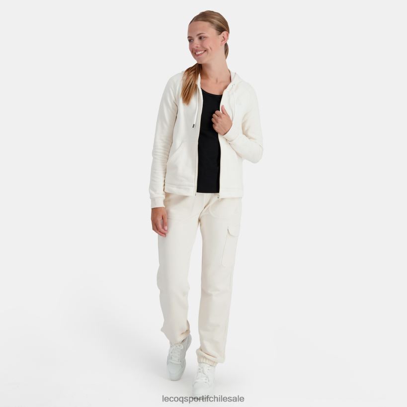 mujer pantalones blancos T24B2322 Le Coq Sportif ropa