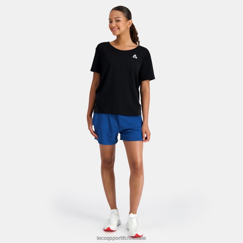 mujer pantalones cortos azul T24B2331 Le Coq Sportif ropa
