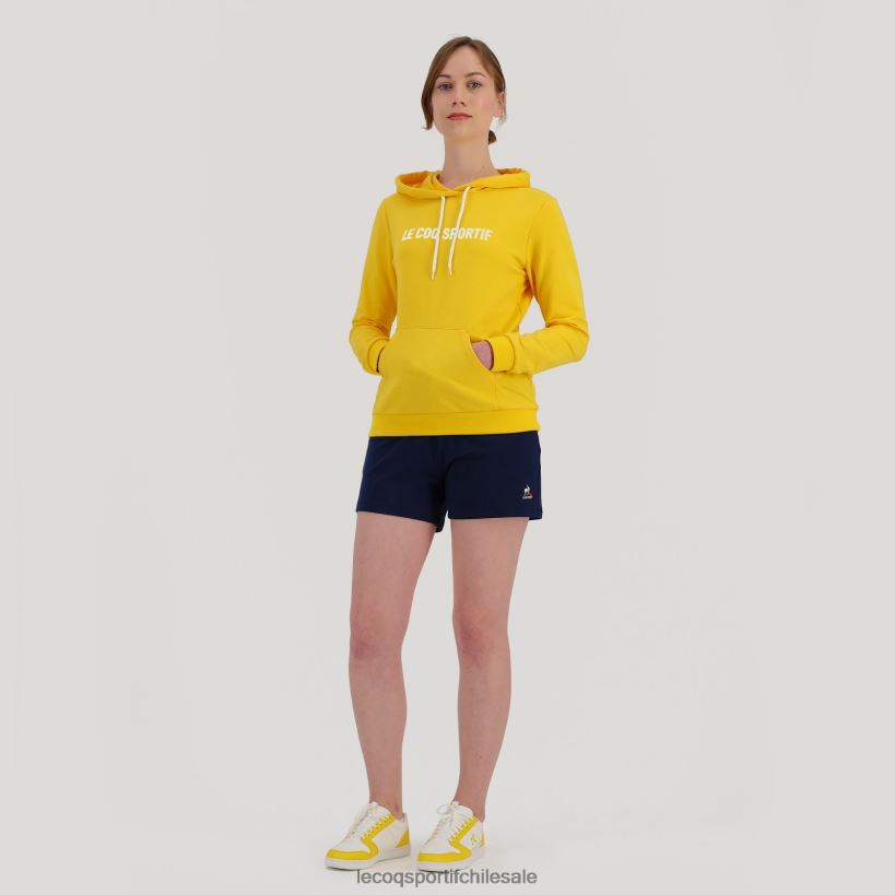 mujer pantalones cortos azul T24B2336 Le Coq Sportif ropa