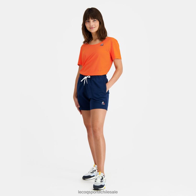 mujer pantalones cortos azul T24B2336 Le Coq Sportif ropa