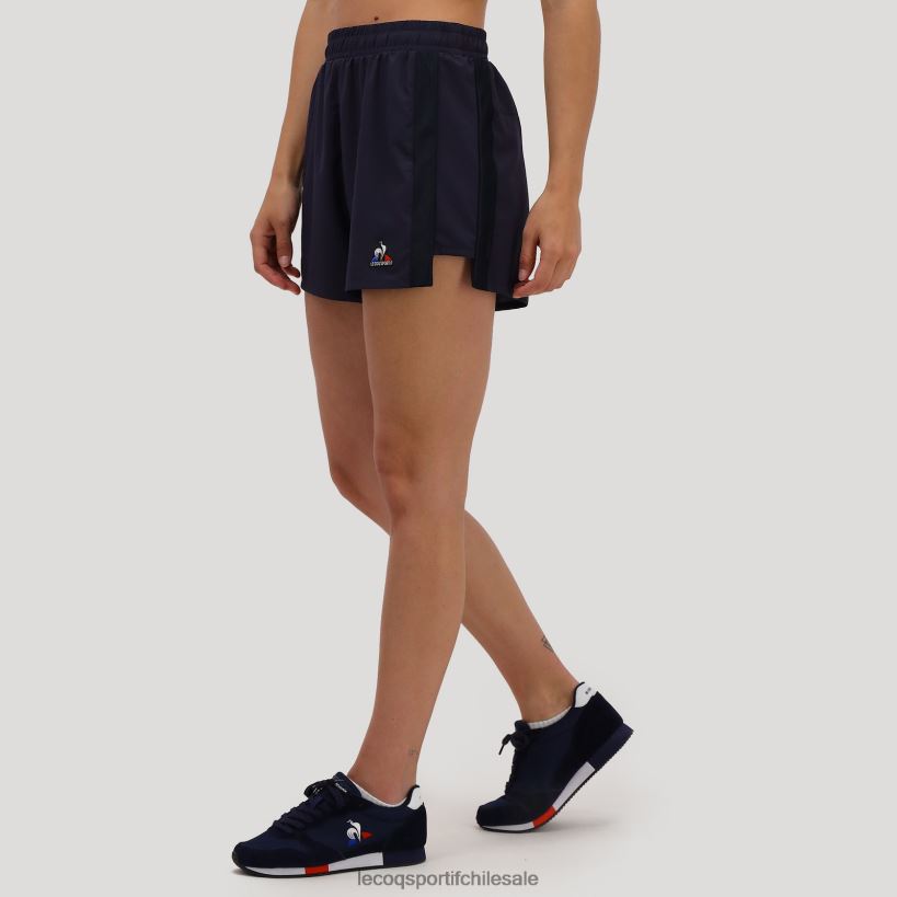 mujer pantalones cortos azul T24B2616 Le Coq Sportif ropa