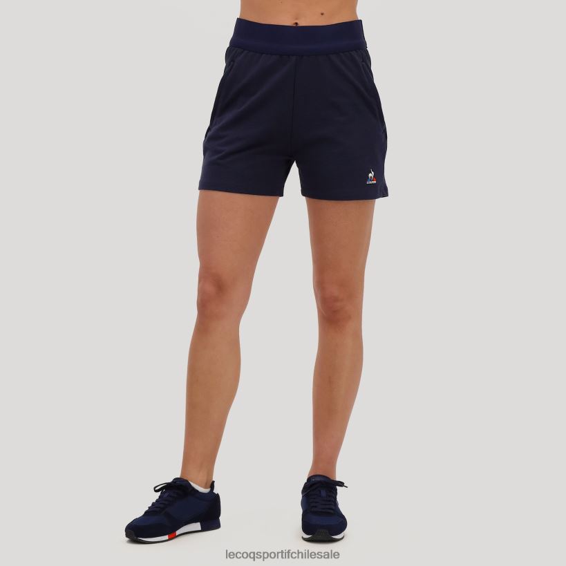 mujer pantalones cortos azul T24B2617 Le Coq Sportif ropa
