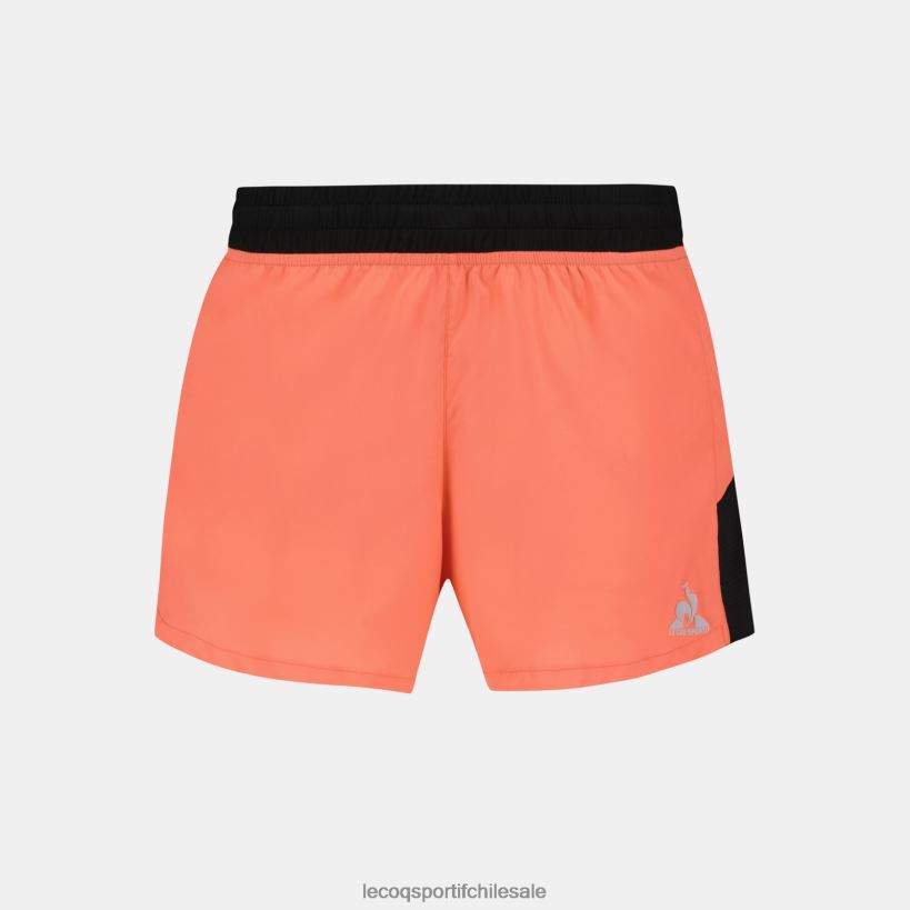 mujer pantalones cortos naranja T24B2333 Le Coq Sportif ropa