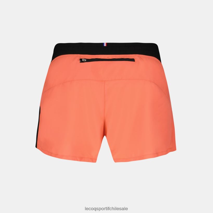 mujer pantalones cortos naranja T24B2333 Le Coq Sportif ropa