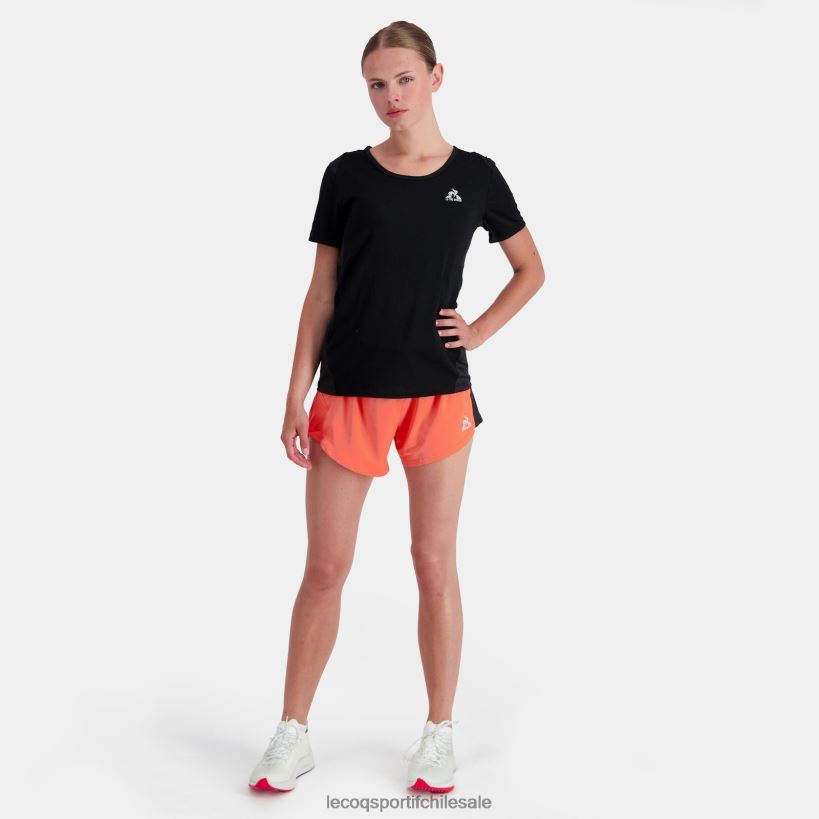 mujer pantalones cortos naranja T24B2333 Le Coq Sportif ropa