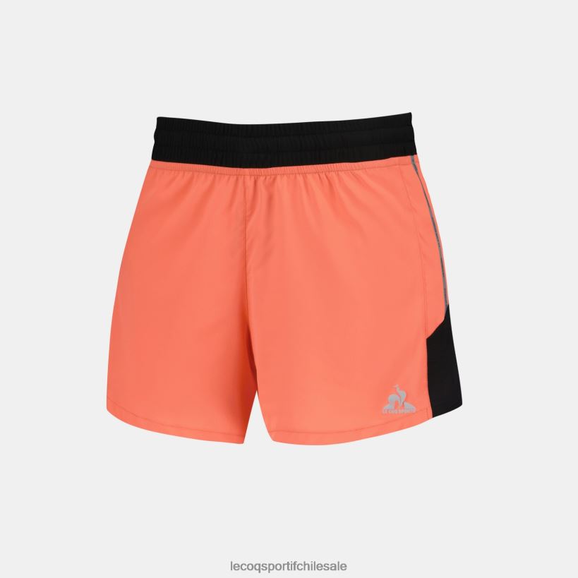 mujer pantalones cortos naranja T24B2333 Le Coq Sportif ropa