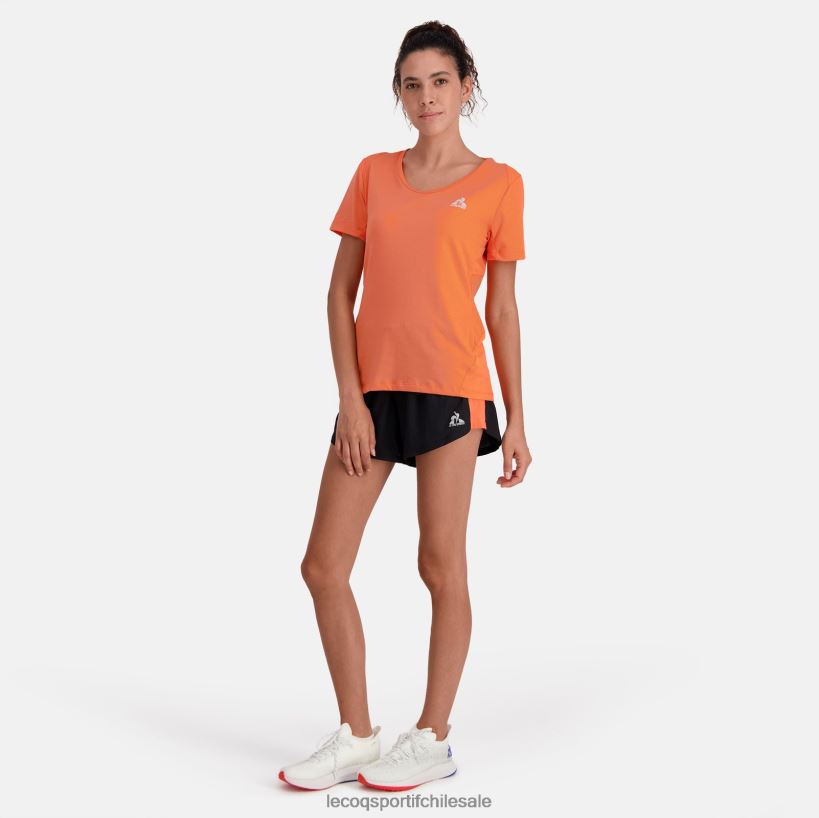 mujer pantalones cortos negros T24B2321 Le Coq Sportif ropa