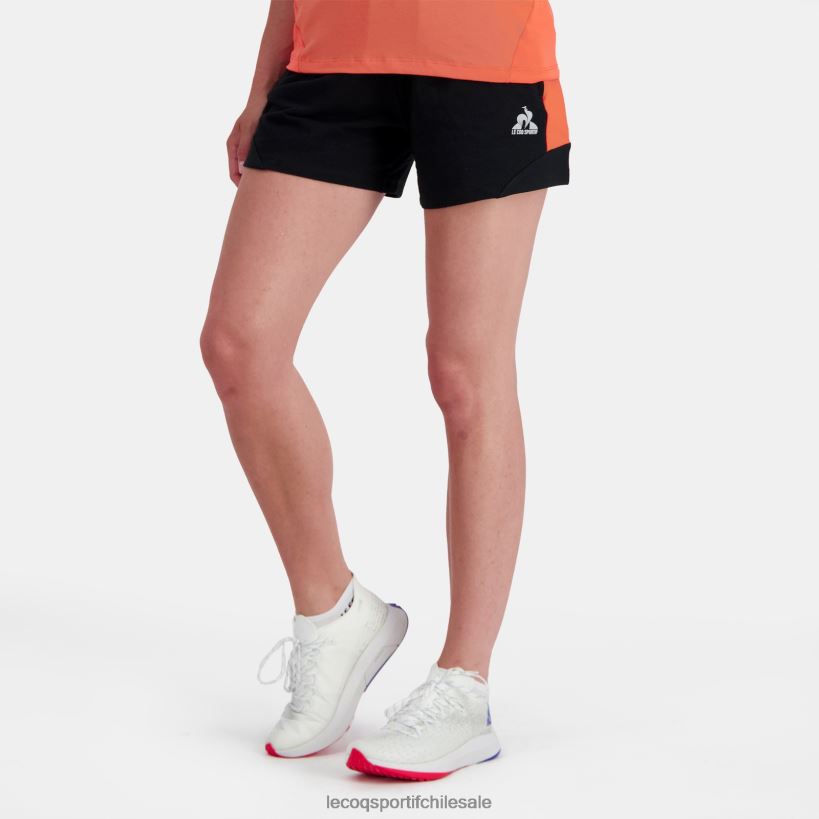 mujer pantalones cortos negros T24B2332 Le Coq Sportif ropa