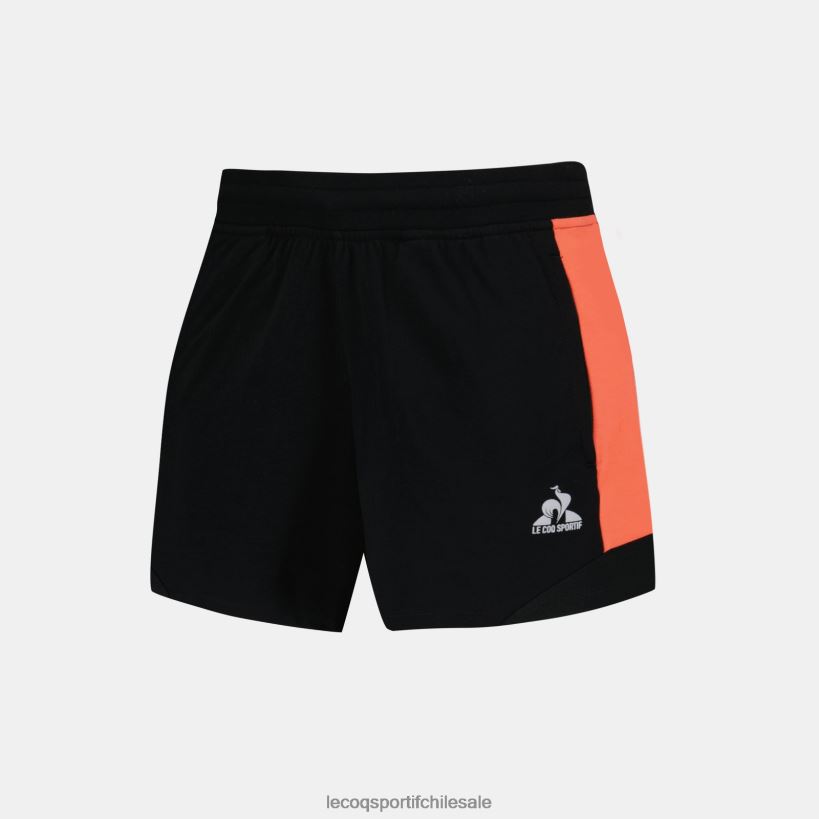 mujer pantalones cortos negros T24B2332 Le Coq Sportif ropa