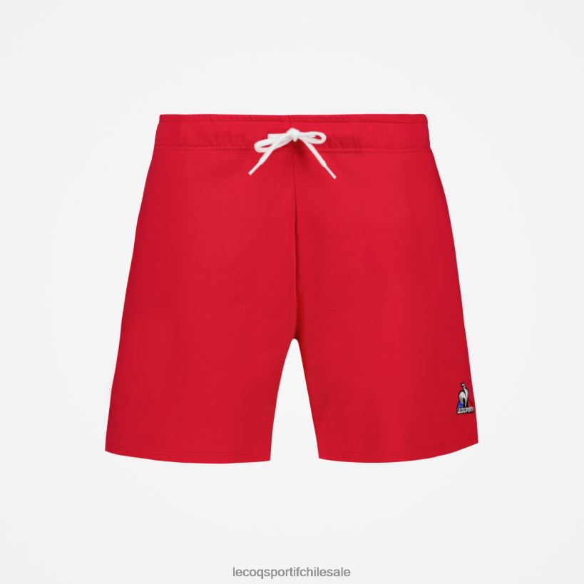 mujer pantalones cortos rojos T24B2611 Le Coq Sportif ropa