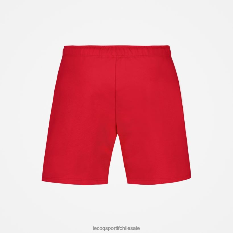 mujer pantalones cortos rojos T24B2611 Le Coq Sportif ropa