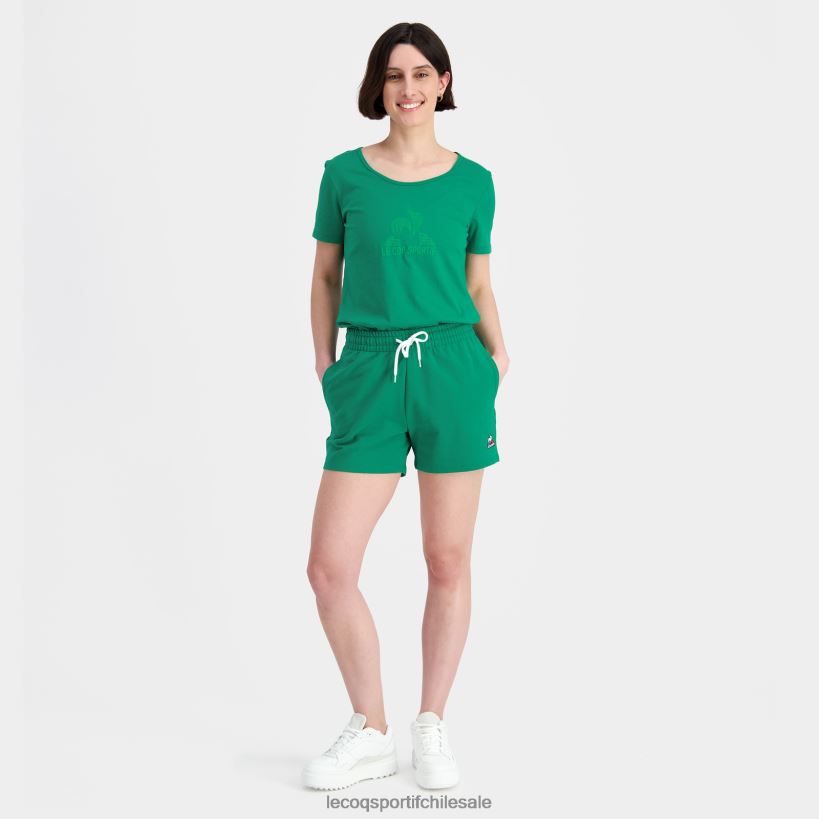 mujer pantalones cortos verdes T24B2323 Le Coq Sportif ropa