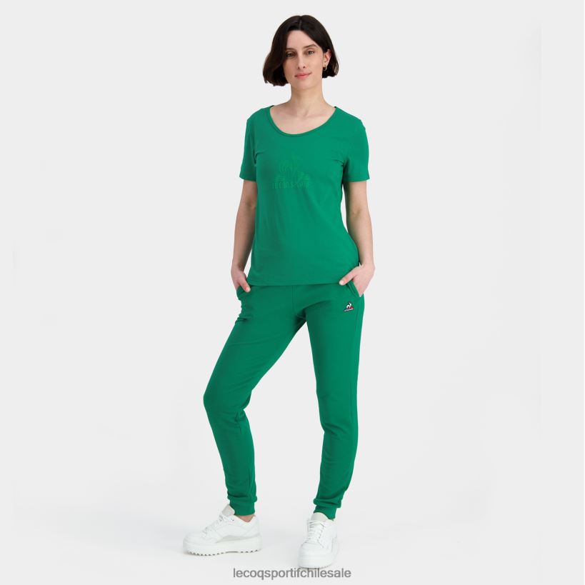 mujer pantalones verdes T24B2324 Le Coq Sportif ropa