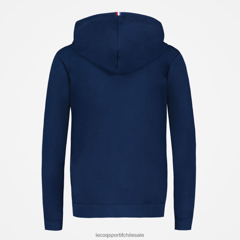 mujer sudadera con capucha azul T24B2317 Le Coq Sportif ropa