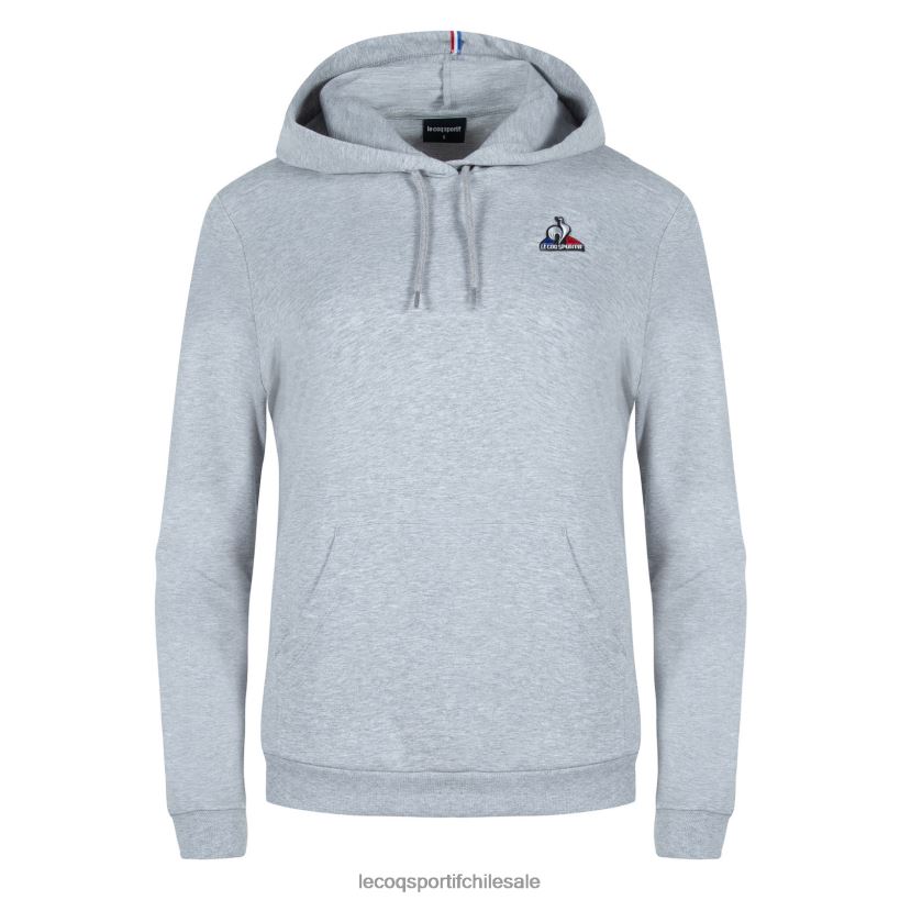 mujer sudadera con capucha gris T24B2320 Le Coq Sportif ropa