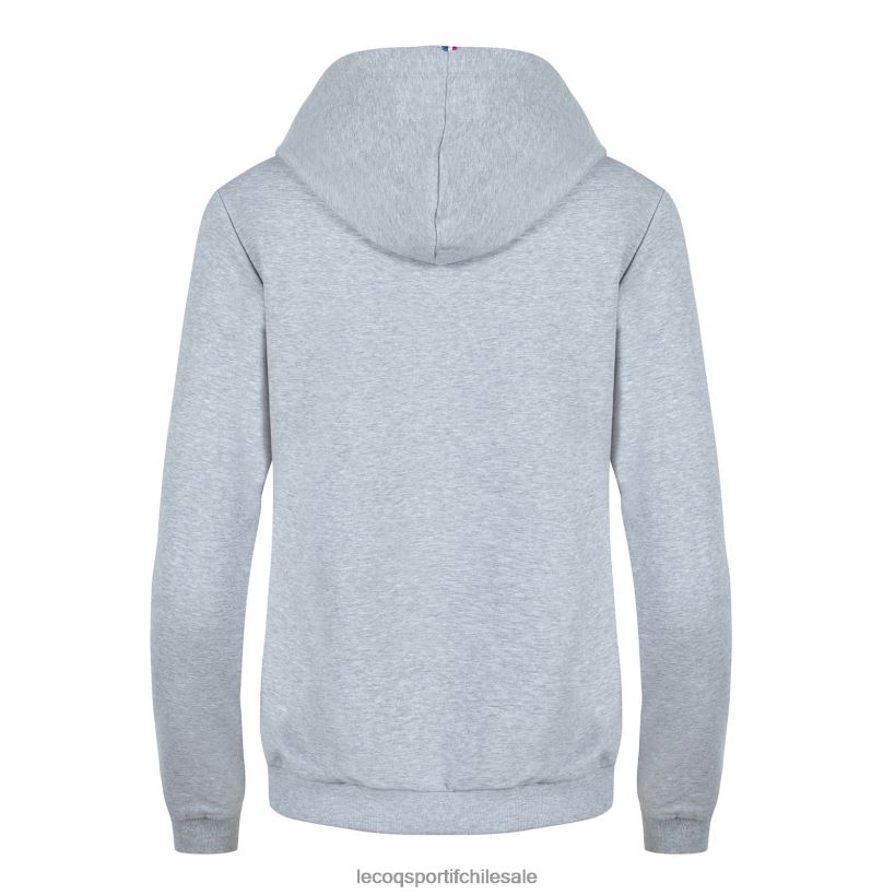 mujer sudadera con capucha gris T24B2320 Le Coq Sportif ropa