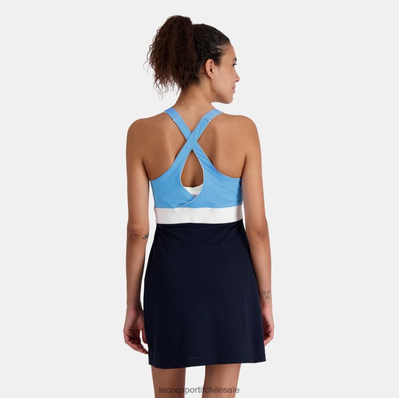 mujer vestido azul T24B2367 Le Coq Sportif ropa