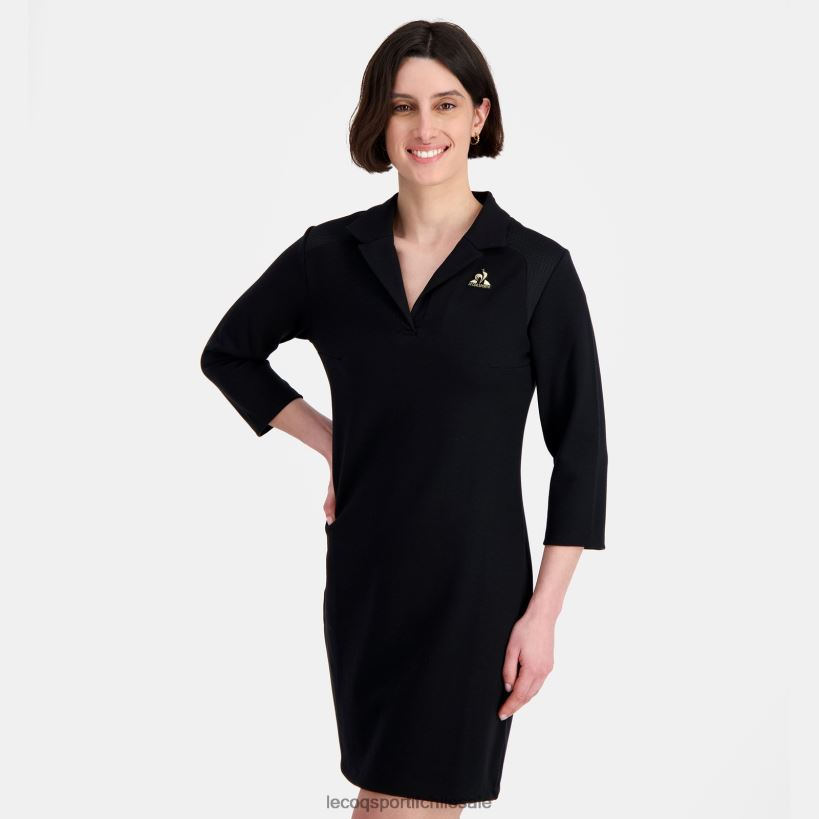 mujer vestido negro T24B2369 Le Coq Sportif ropa