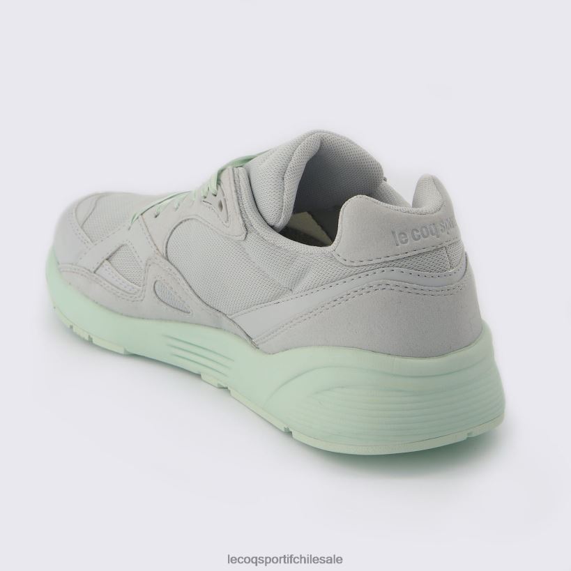 mujer Zapato lcs r850 w street satin gris T24B2620 Le Coq Sportif zapatos